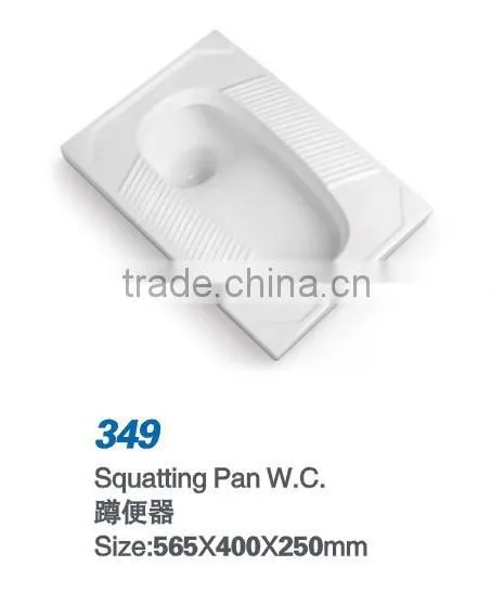 Hot Sale Cheap Price Ceramic Squatting Pan photo-5