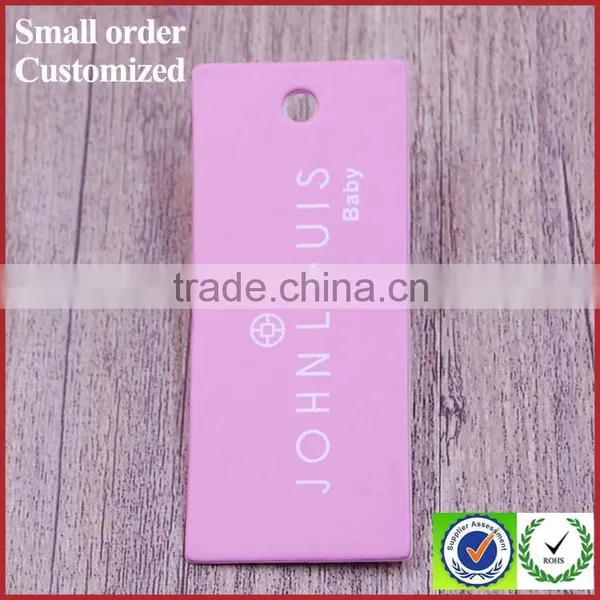 Blue Small Forated Hang Price Paper Swing Tags for Garment photo-5