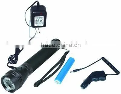 Rechargeable Aluminium Flashlight