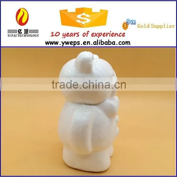 YIWU DIY Educational Painting White Polyfoam Animals Toy Model photo-2