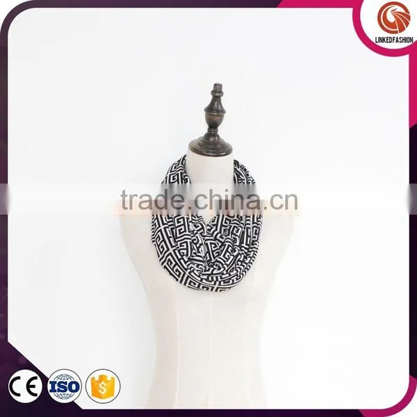 Wholesale Infinity Fleece Snood Custom Scarf Warm Soft Polar Fleece Hooded Scarf