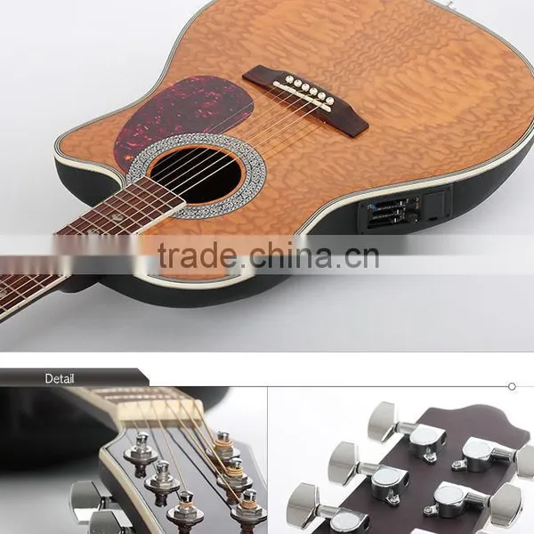 Best Selling High Qualtiy Mahogany Acoustic Guitar photo-5