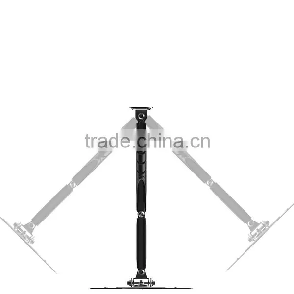 Flat Panel Ajustable Verticalmente Movimiento Completo De Montaje En Pared Mueble TV Corner Wall Brackets photo-6