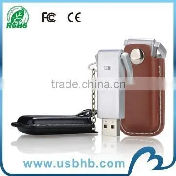 Topper Leather Polished Usb Leather Flash Driver 2gb photo-4