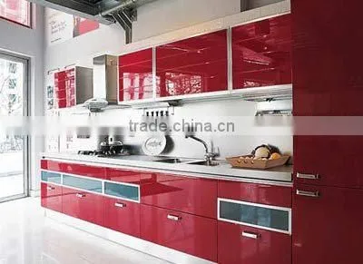2015 Hot Sales Melamine Board Kitchen Cabinet photo-3