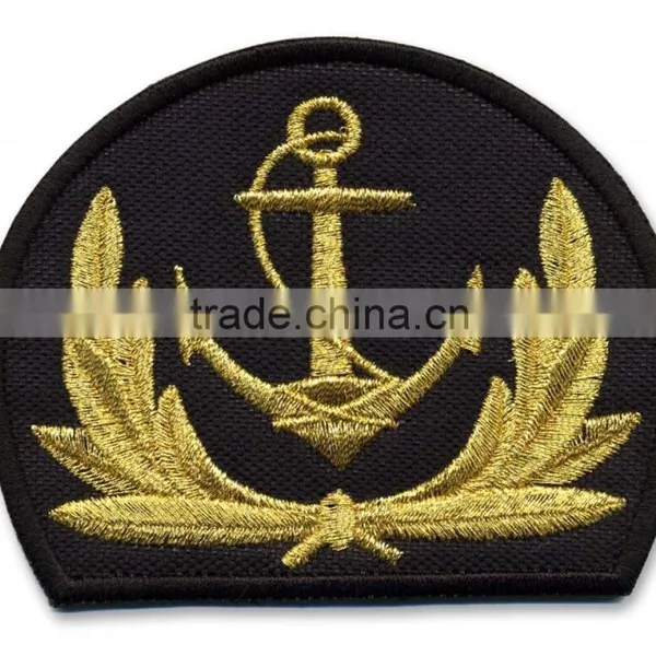 Hand Embroidery Bullion and Thread Badge Supplier