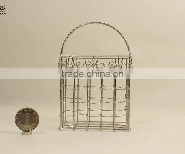 Handmade Stainless Small Clutter Basket