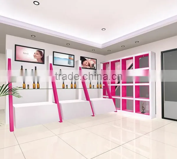 Supply All Kinds of Makeup Display Counter,jewelry Display Shop Counter,counter Display of Cosmetic Showcase photo-3