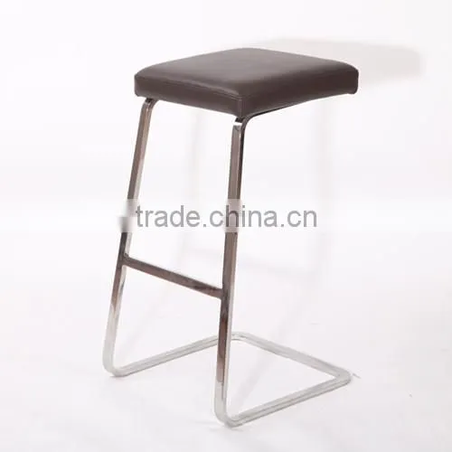 High Polished Stainless Steel Bar Stool Modern Designer Stool Reproduction photo-3