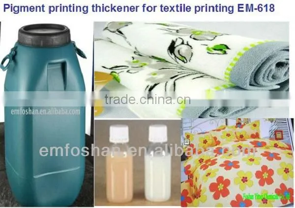 Textile Dye Auxiliary Dyeing and Pigment of Printing Thickener