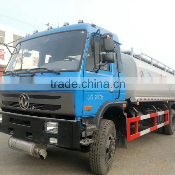 2 Axles Dongfeng Oil Truck Fuel Tank Truck 17000-18000 Lit Litres Literes photo-2