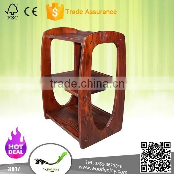 Trolley 3917,for Massage Canter ,wooden Trolly