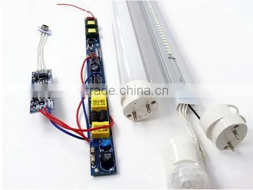 AC85-305V2ft 3ft 4ft 5ft Led Tube Light Induction Led Tube T8 LED Motion/microwave Sensor Led Lighting photo-2