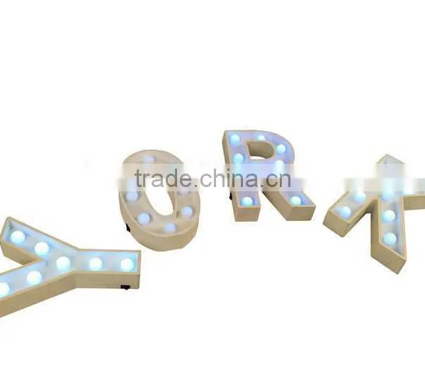 Fashion and Popular Letter Shape Light Marquee Letter Light Battery Letter Light photo-6
