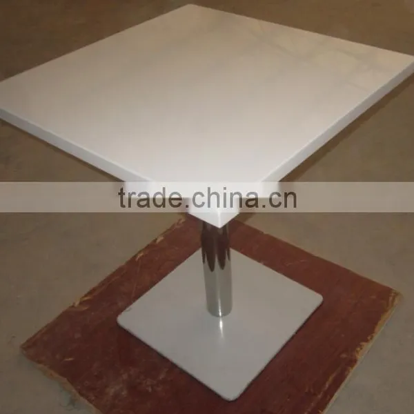 Good Quality Artificial Stone Solid Surface Dining Table , Restaurant Table, Coffee Table photo-2