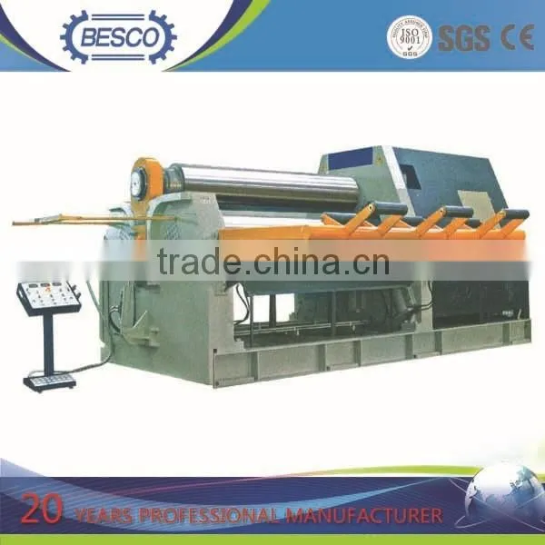 W12 four rollers rolling machine cone rolling machine