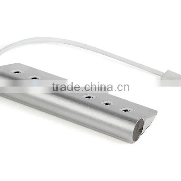 High Quality 7 Ports Aluminum USB 3.0 Usb HUB For Macbook Pro Mac PC Laptop photo-4