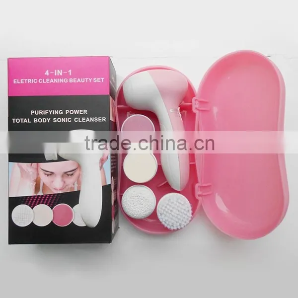 OEM Remove Massage Machine Face Multi-function Personal Care Kit 4-in-1 Facial Cleaning Set