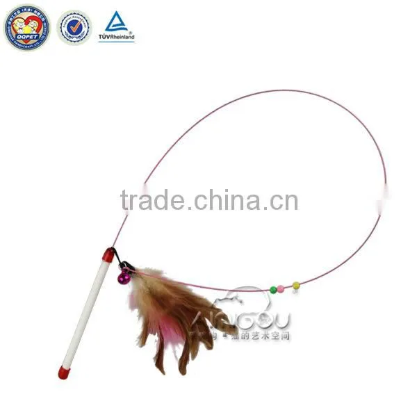 Various Styles Hot Sale Cat Teaser Toy Feather & Cat Product & Cat Teaser Stick Toy photo-2