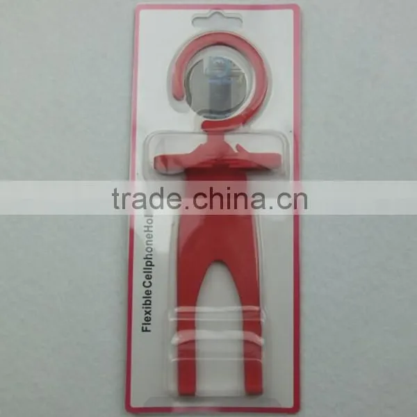 Foldable Silicone Mobile Phone Stand Holder photo-3