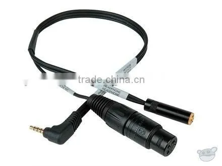 TRRS to XLR Mic 3.5mm Monitoring Jack Cable