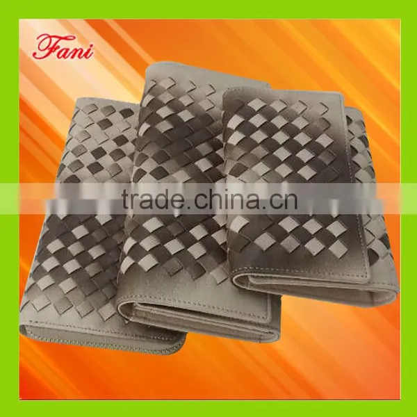 Hang Made Weave Fabric Wallet for Women