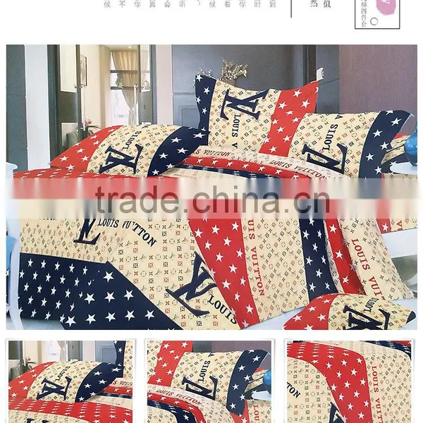4PCS Flannel Fleece Bedding Sets photo-3