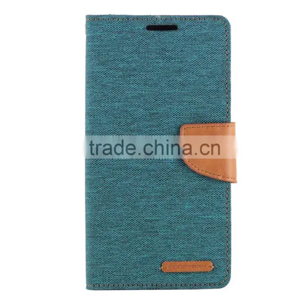 Mercury Goospery Canvas Jeans Diary Wallet Mobile Phone Flip Leather PU Cover Case for Samsung Galaxy Note 5 N920 photo-6