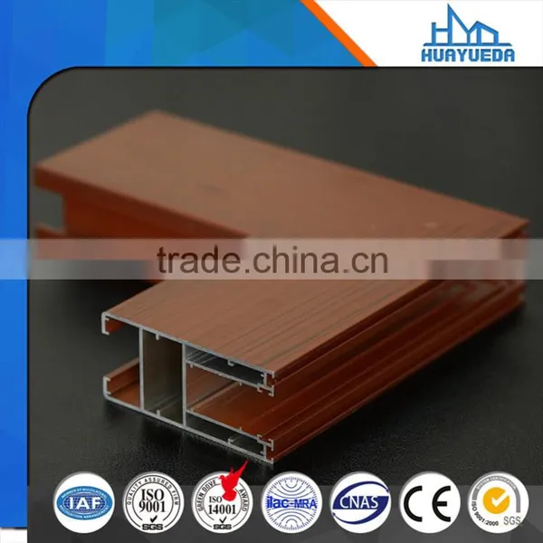 Wooden Grain Standard Aluminium Profile With Various Colors photo-2