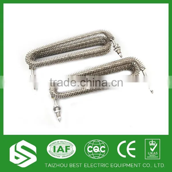 Industrial CE Certification Industrial Air Heaters Finned