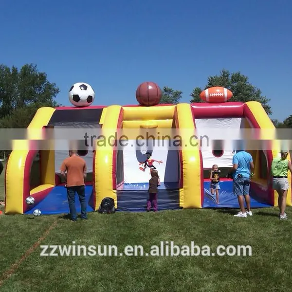 EN14960 Soccer, Basketball, and Football 3 in 1 Sports Challenge Game photo-2