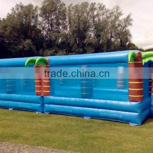 2 in 1 Inflatable Sport Field for Football Picth and Volleyball Field Inflatable Sports Playground photo-2