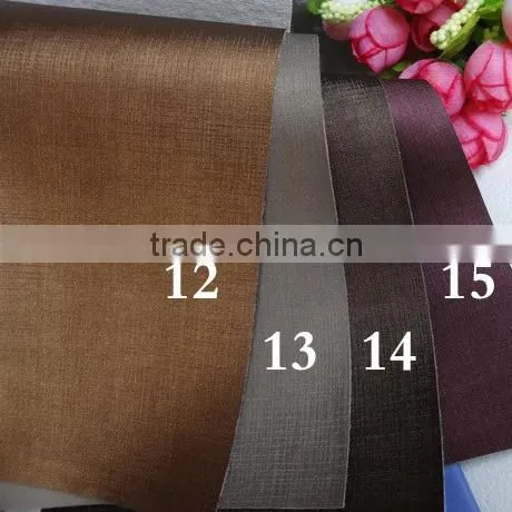 Antique Glitter Leather Synthetic Leather Fabric Print Faux Leather for Handbags Wall Decoration Sofa Door Cover photo-2
