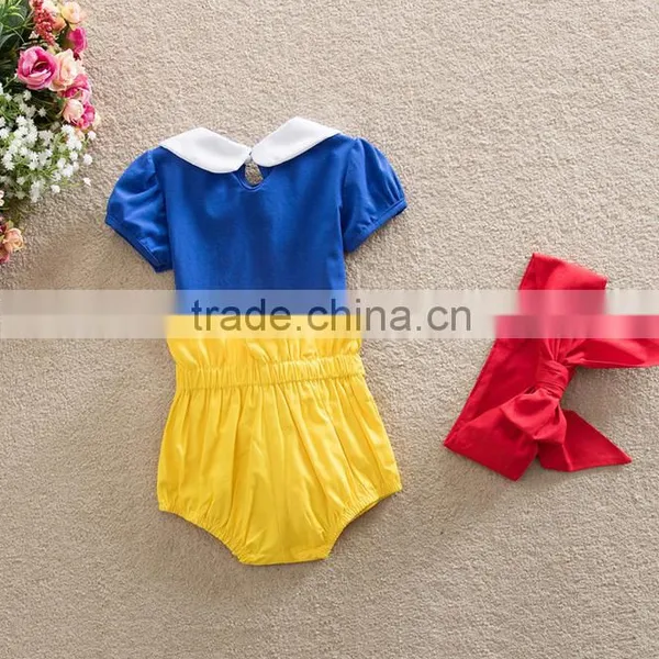 White Snow Princess Three Sets Baby Girl Clothes photo-2