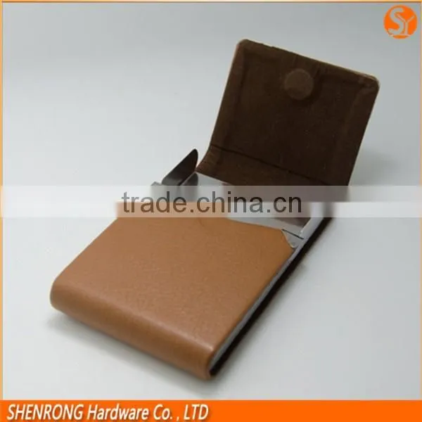 New Product Aluminium Card Holder Leather, Gift Card Holder, Atm Card Holder photo-5