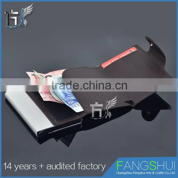 High Capacity Leather id Card Holder photo-3