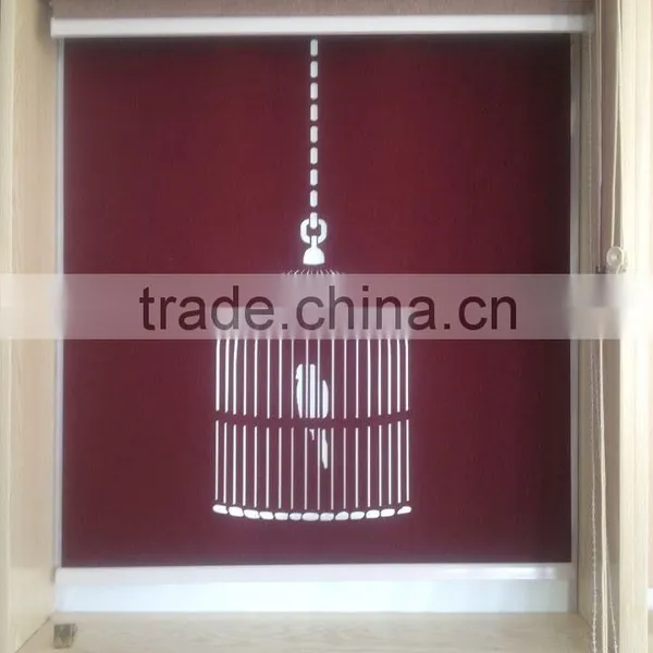 Hollow-Out Patterns Blinds Fabric photo-5