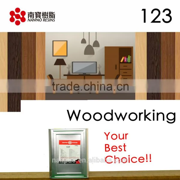 NANPAO High Quality Yellow Transparent Solvent Based CR Bond For Woodworking