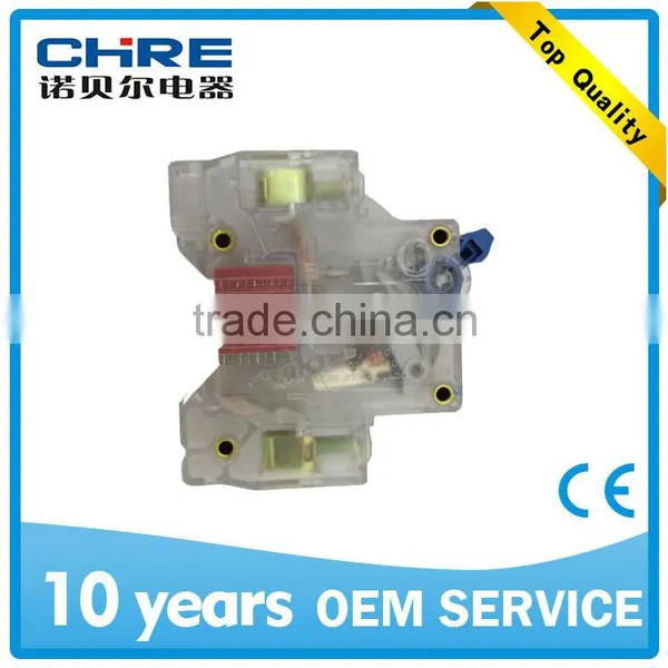 Mini Circuit Breaker With Transparent Cover DZ47-63 1P 6-32A photo-2