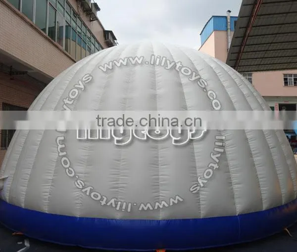 Durable Portable Hot Sale Waterproof Inflatable Dome Tent photo-2