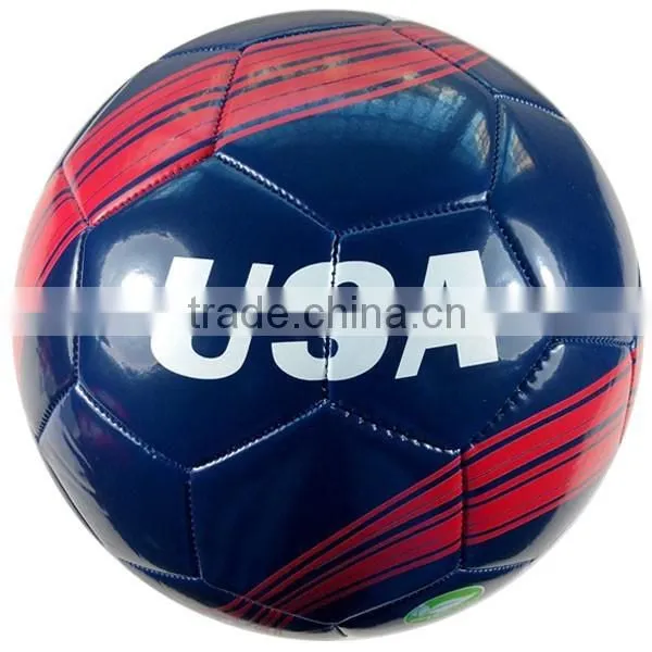 Football Factory/custom Size 5 Durable PVC Machine Stitching Soccer Ball