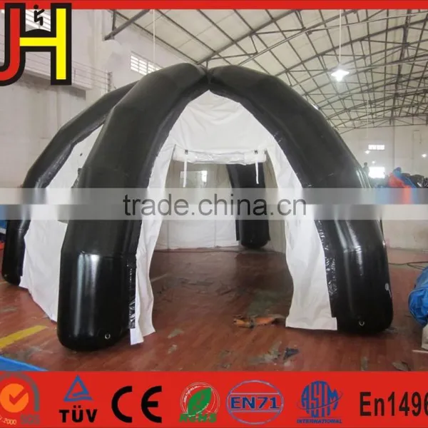 Heat Welding 4m Inflatable Dome Tent With Covering For Sale photo-6