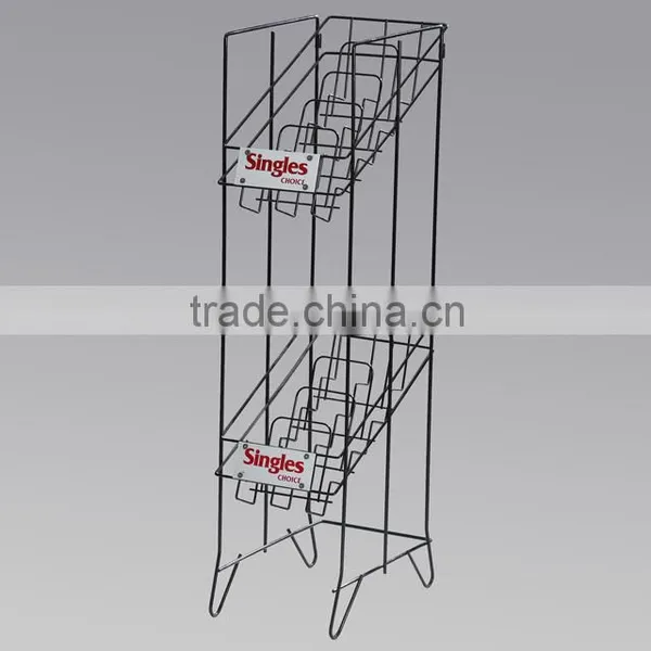 Tabloid Newspaper Display Rack Floor Standing Newspaper Rack Outdoor Stand for Newspaper Rack for Sale photo-2