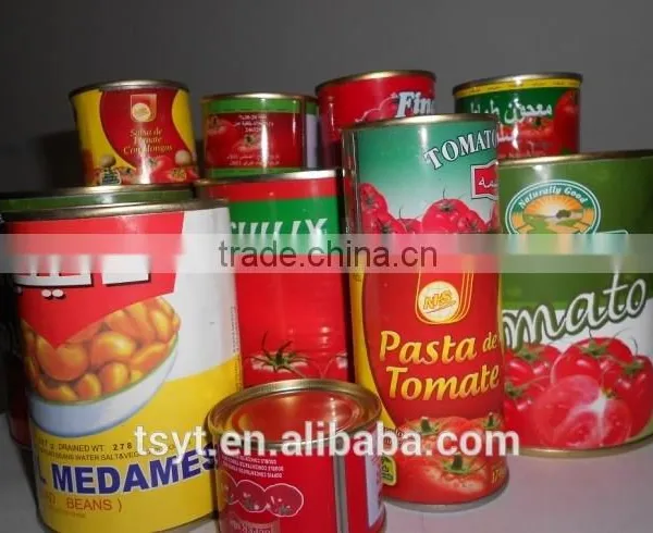 One of Biggest of Manufacture 28-30% Canned Easy Open Lid Hard Open Tin Tomato Paste photo-5