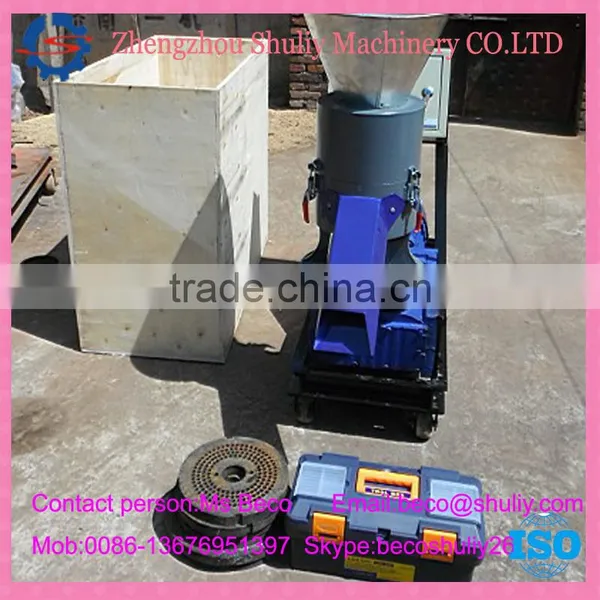 Diesel Sawdust Biomass Flat-die Wood Pellet Press 008613676951397 photo-2