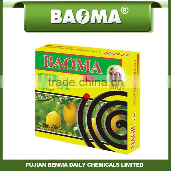 BAOMA CITRON BLACK MOSQUITO REPELLENT INCENSE