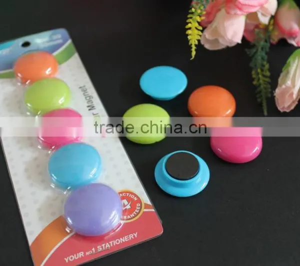 Round Shape 30mm Color Magnet Button for Office, Whiteboard, Frige, Freezer, School. Wholesale Magnet Button Cheap Sale! photo-4