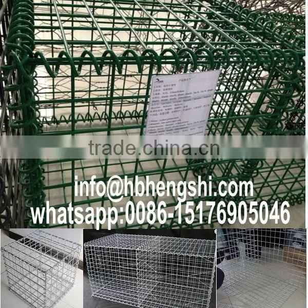 Welded Gabion Baskets//gabion Box//PVC Coated Gabion Mattress photo-3