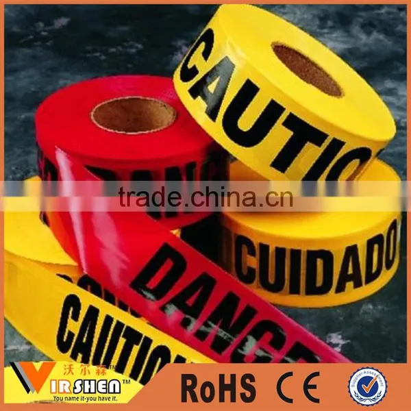 PE Barrier Warning Tape NON Detectable Warning Tape photo-3