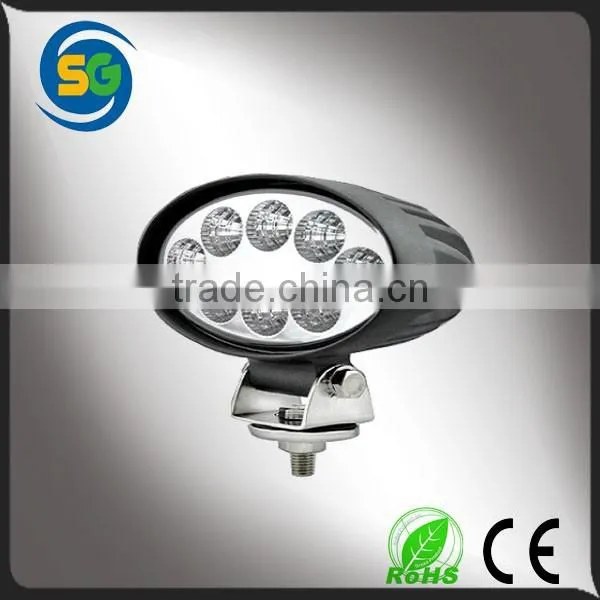China Wholesale 12v Hot Spot Flood 24w Offroad Led Work Light for Car 4x4 Accessories photo-2
